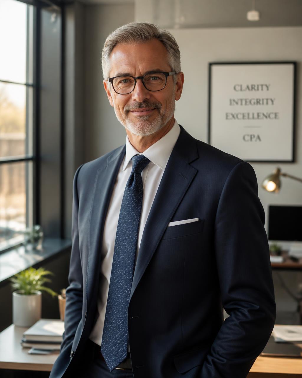 Portrait of the CPA leading Thomas Hawbaker CPA PLLC